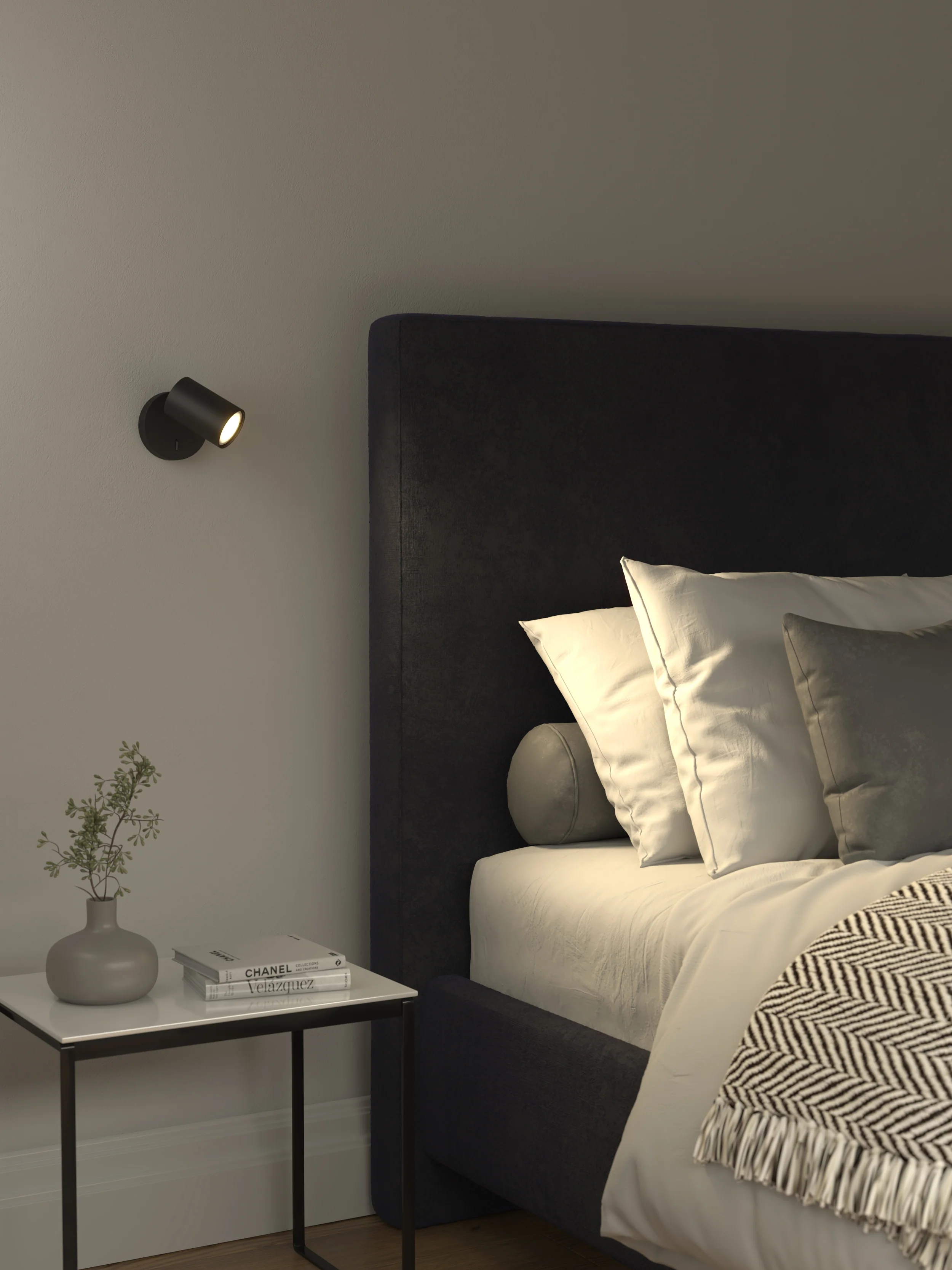 Ascoli Single Switched Reading Light - Various Finishes - Image 15