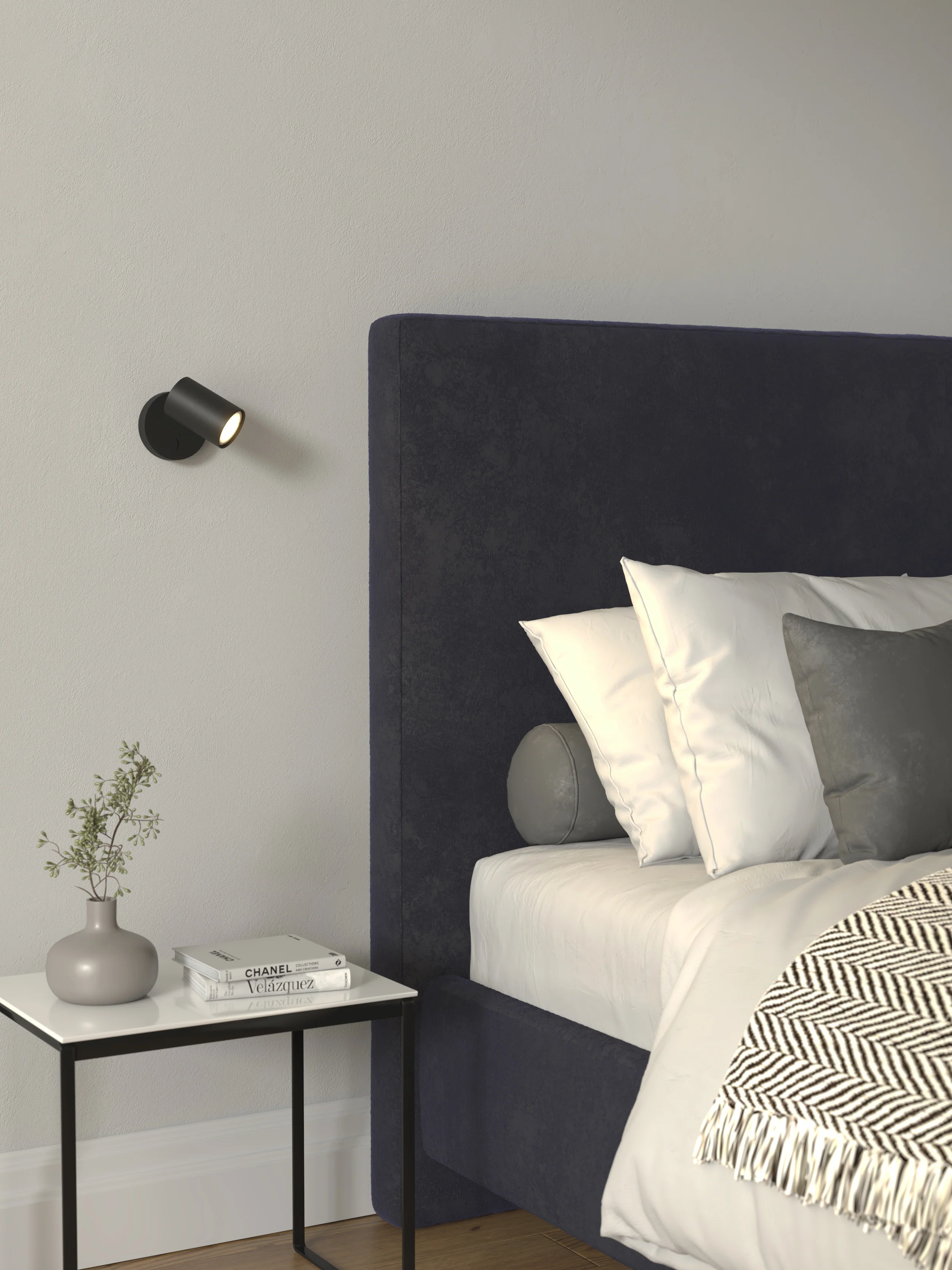 Ascoli Single Switched Reading Light - Various Finishes - Image 18
