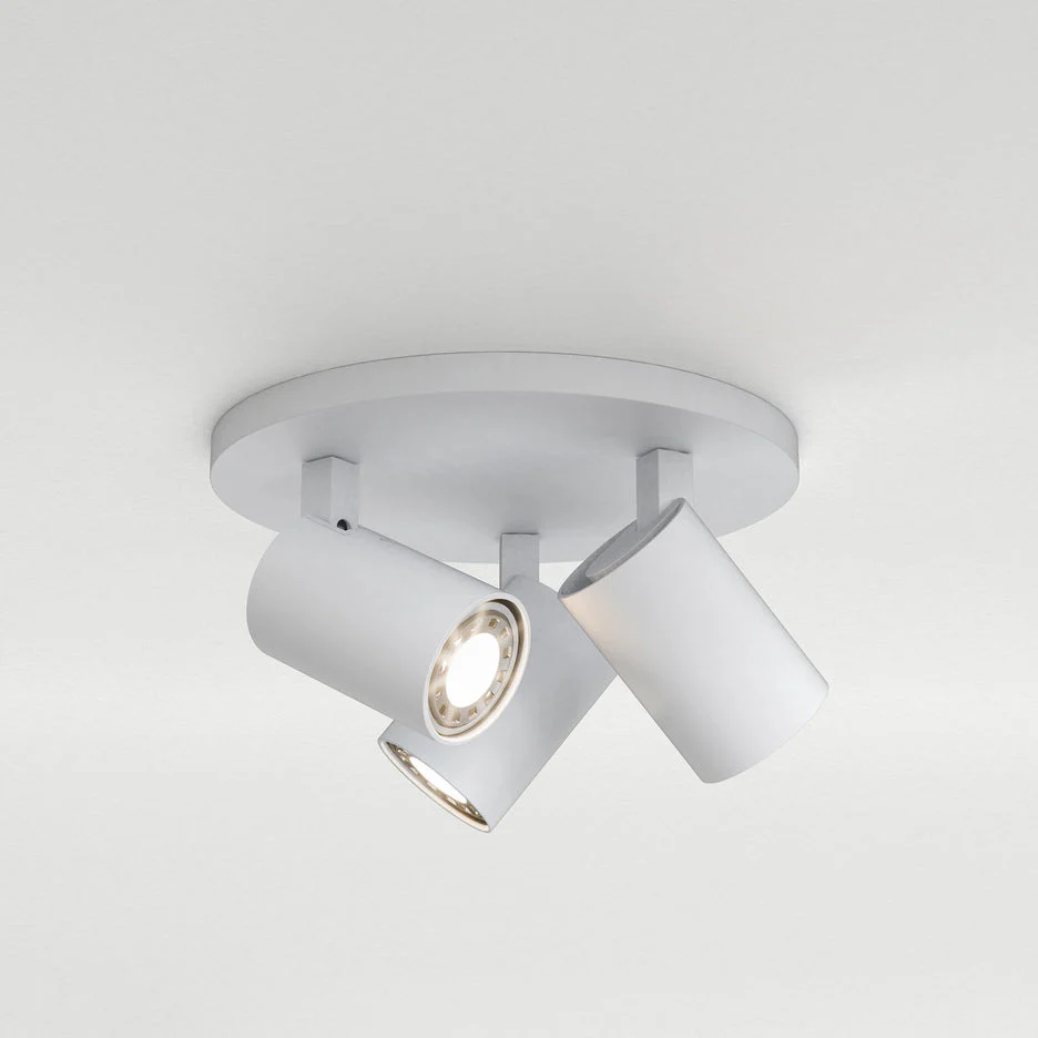 Ascoli Triple Round Plate Spotlight - Various Finishes - Image 6
