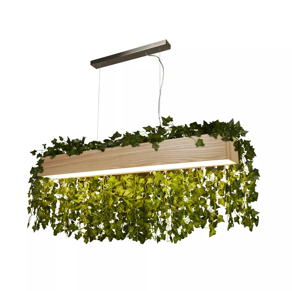 Ash LED Bar Ceiling Pendant - Wood - Image 5