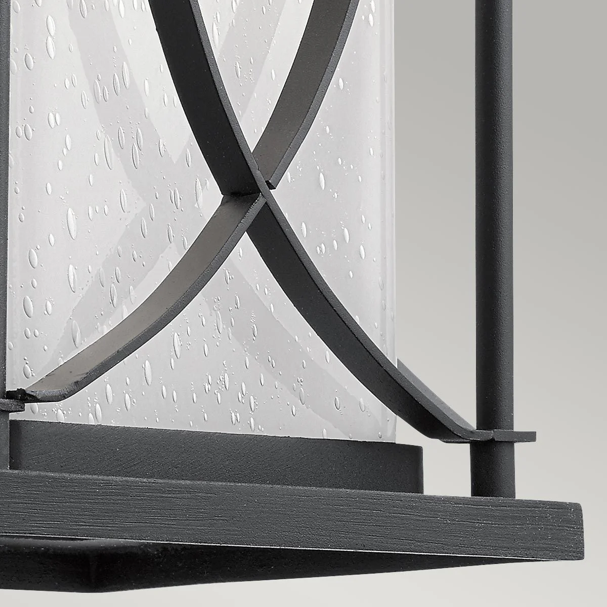 Ashbern 1 Light Small/Medium/Large Outdoor Wall Lantern - Textured Black E27 IP44 - Image 14