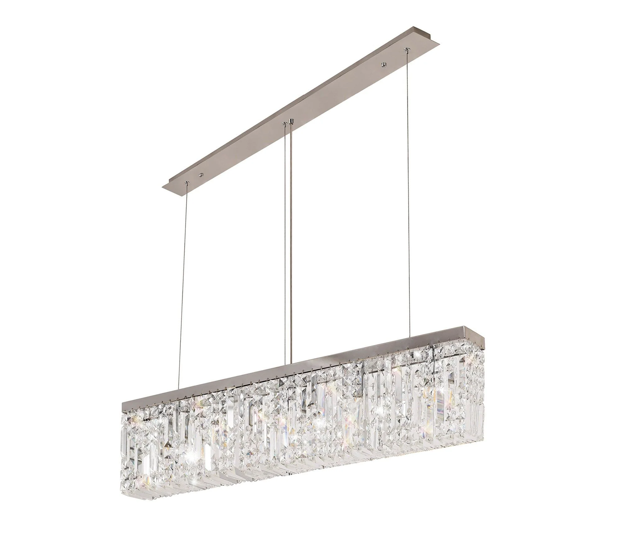 Ashby 5/7Lt Crystal Island Light - Gold/Chrome - Image 4