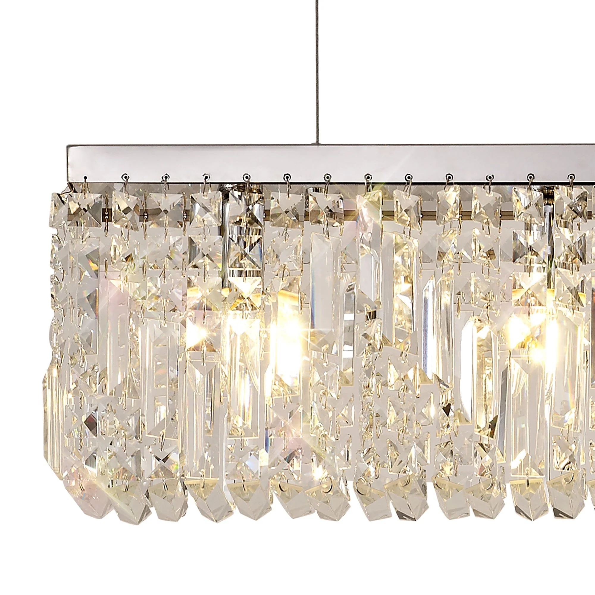 Ashby 5/7Lt Crystal Island Light - Gold/Chrome - Image 5