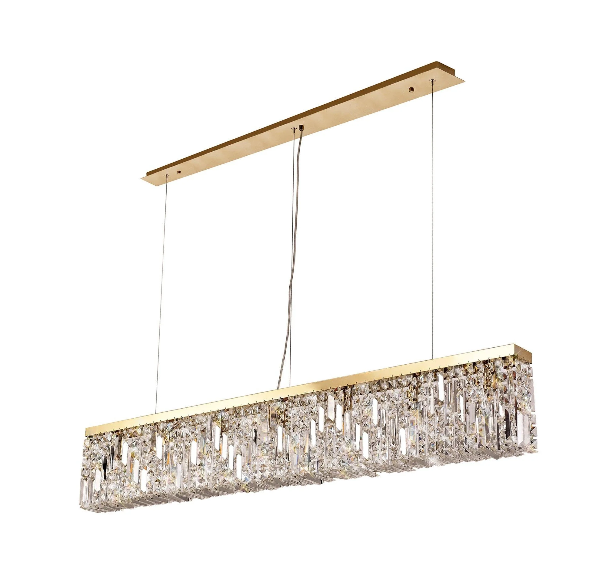 Ashby 5/7Lt Crystal Island Light - Gold/Chrome - Image 6