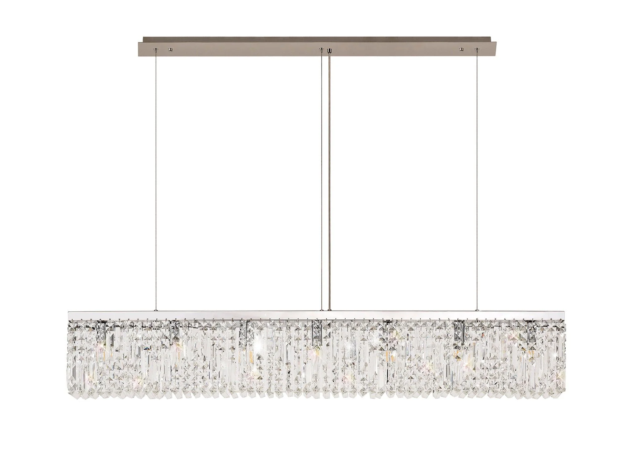 Ashby 5/7Lt Crystal Island Light - Gold/Chrome - Image 7