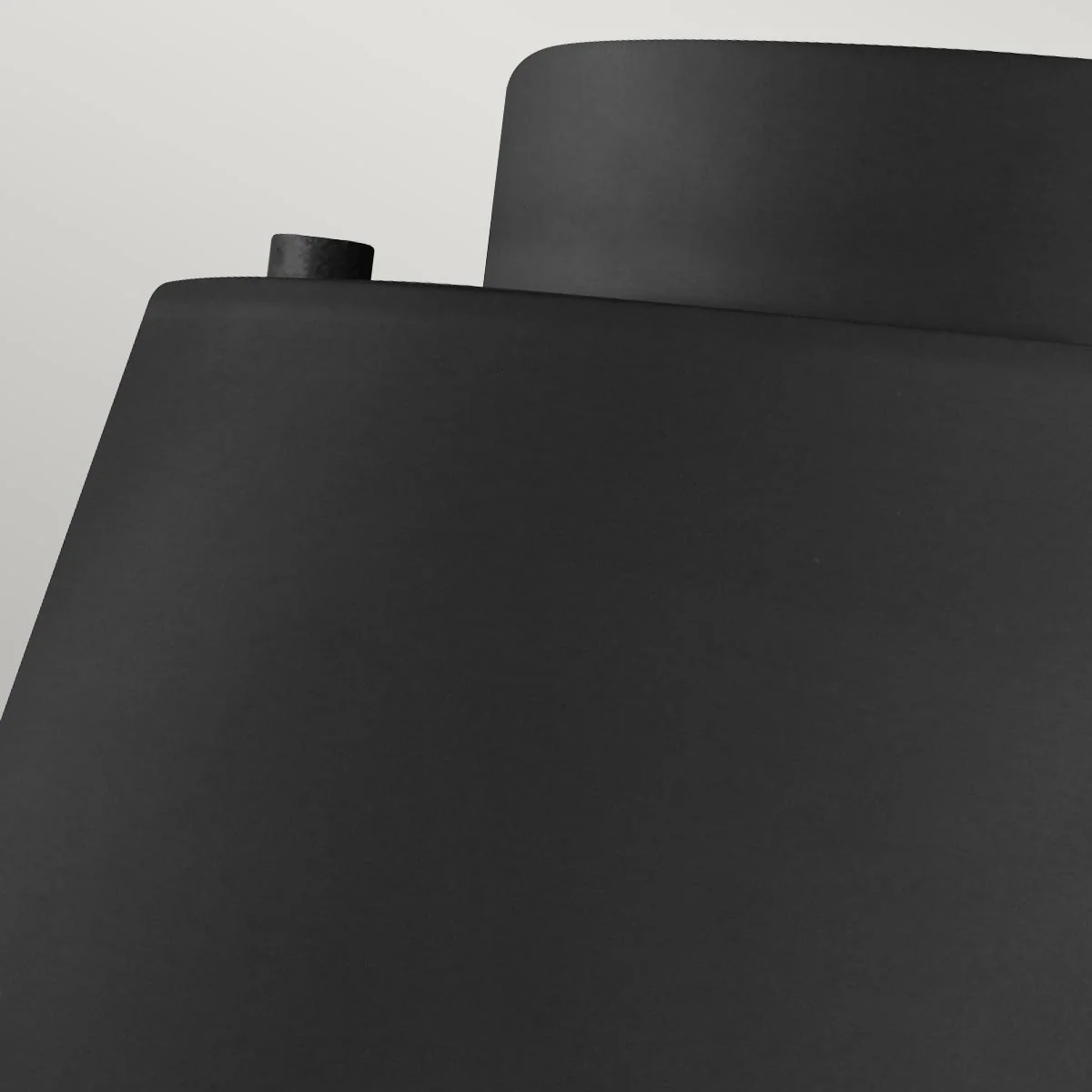 Asher 3 Light Flush Light - Midnight Black & Gold/Matte White & Gold - Image 3