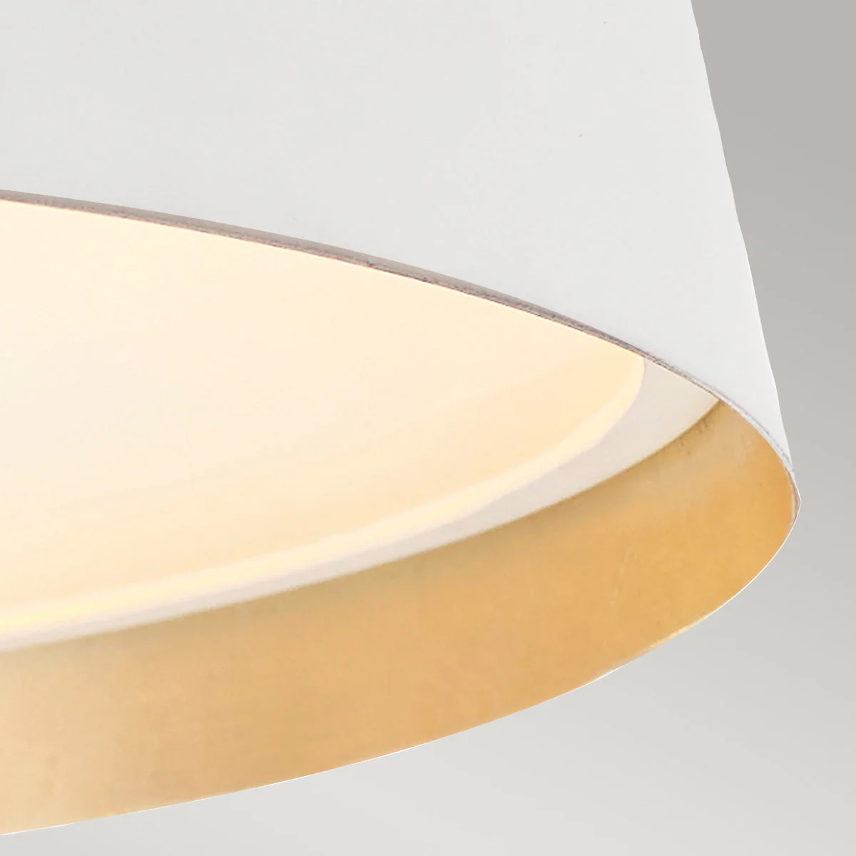 Asher 5 Light Pendant - Midnight Black & Gold/Matte White & Gold E14 - Image 11