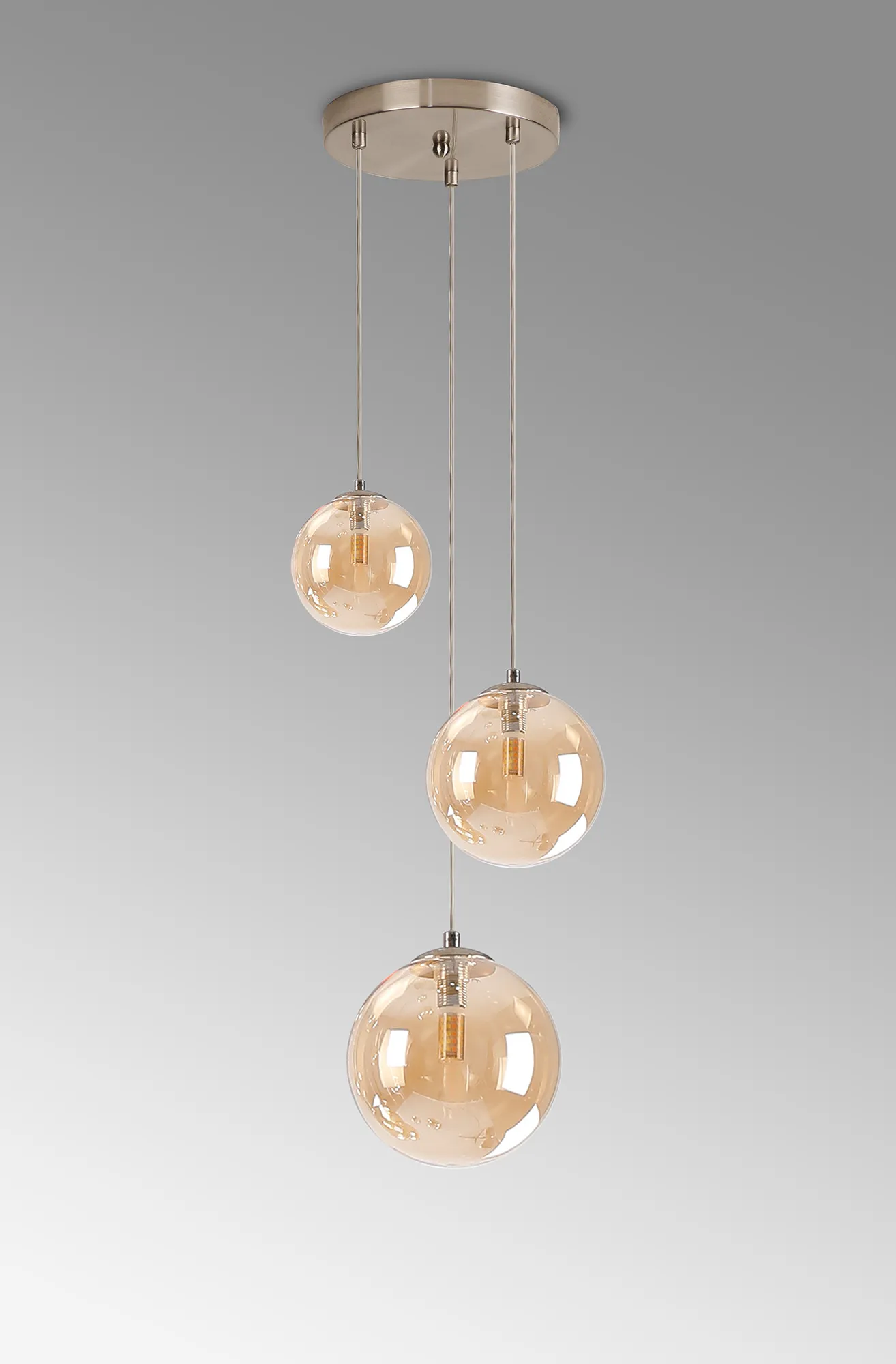 Seville 31cm Round Pendant, 3 x G9 - Image 104