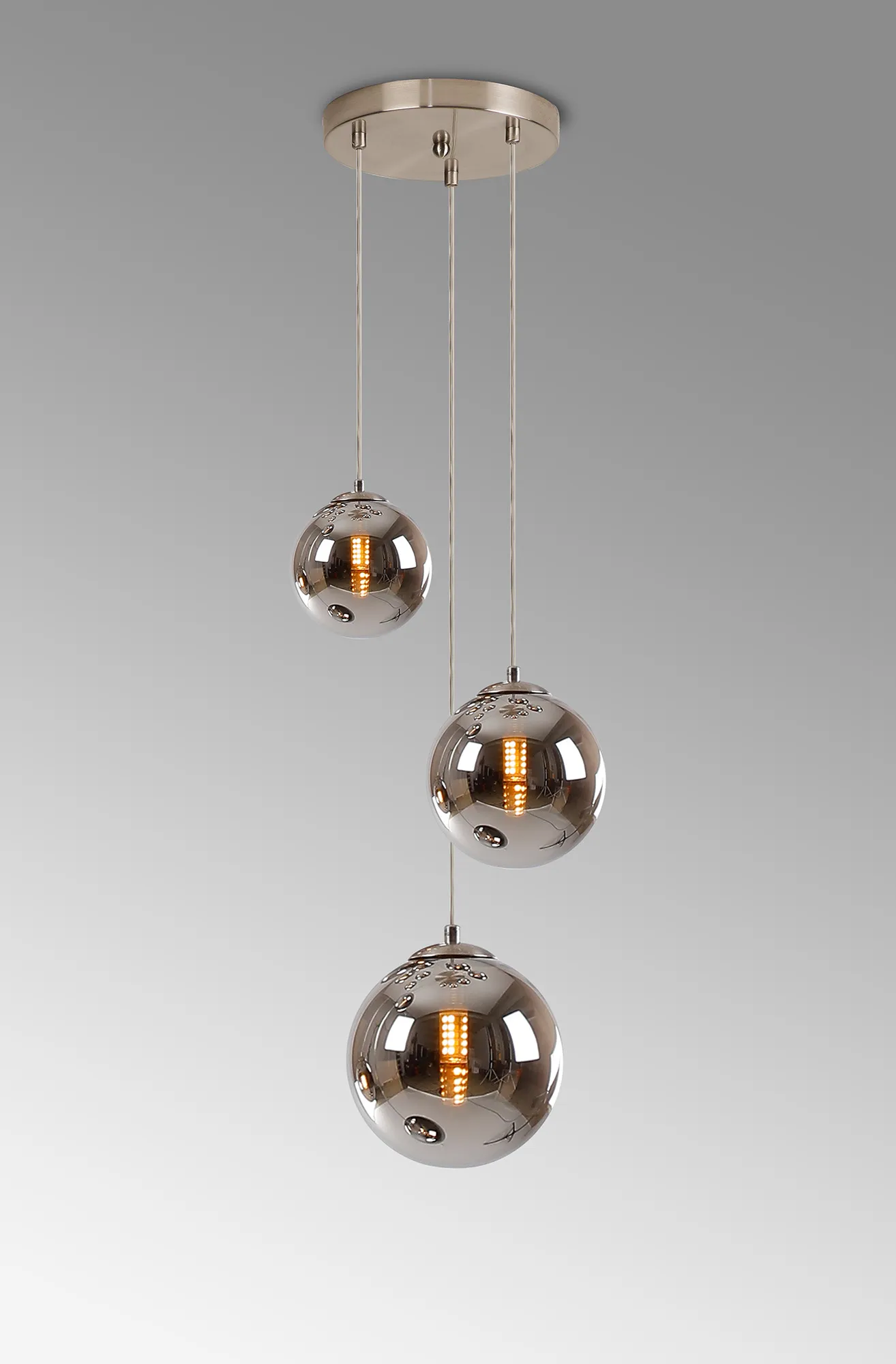 Seville 31cm Round Pendant, 3 x G9 - Image 114