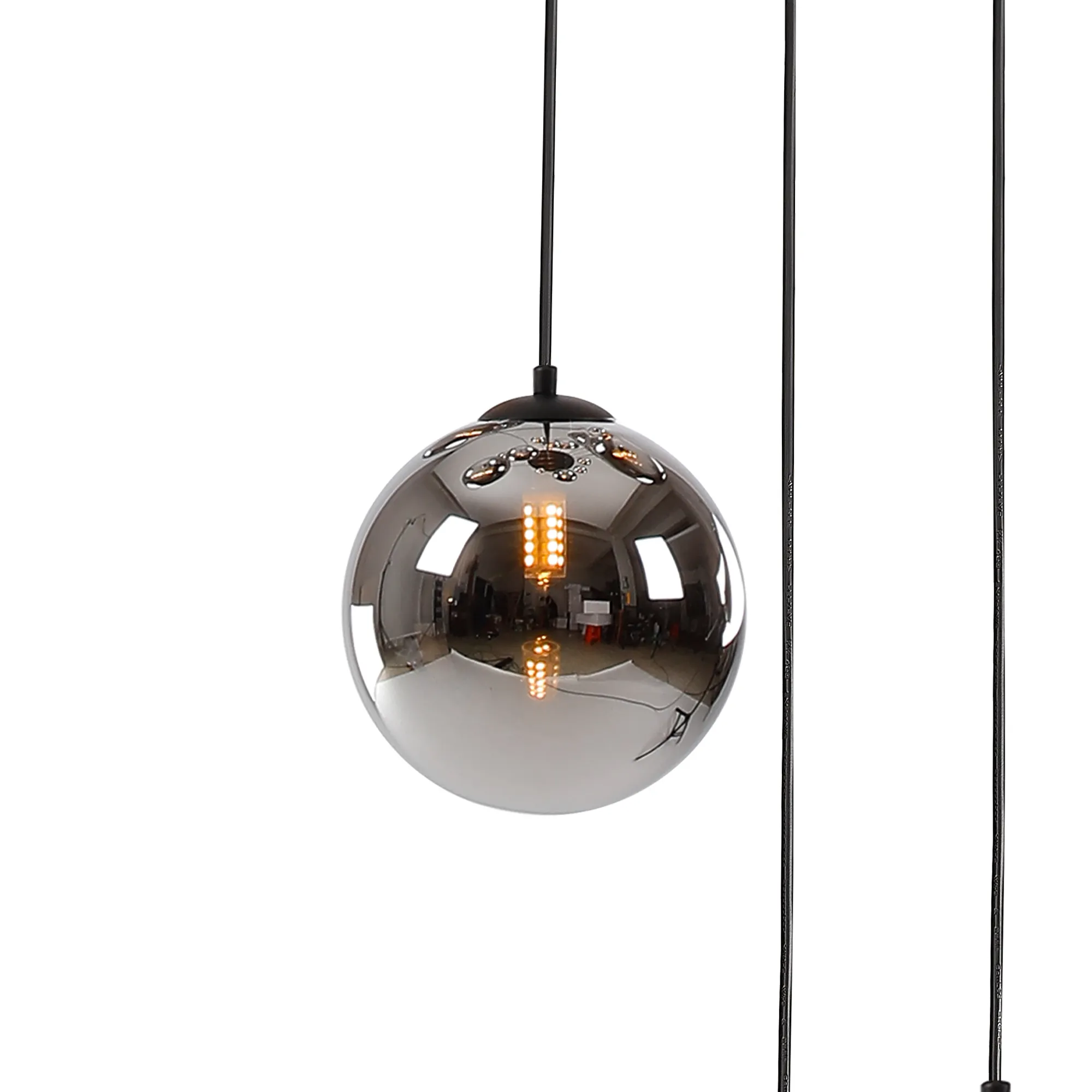Seville 31cm Round Pendant, 3 x G9 - Image 18