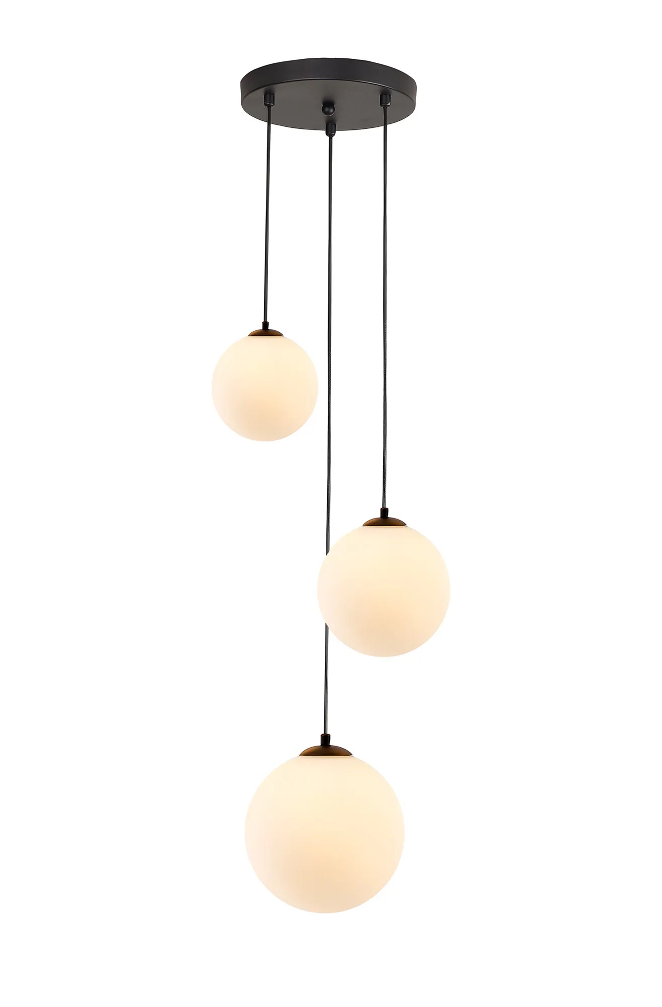 Seville 31cm Round Pendant, 3 x G9 - Image 38