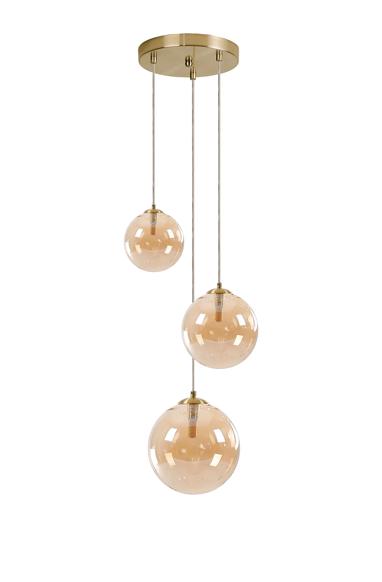 Seville 31cm Round Pendant, 3 x G9 - Image 63