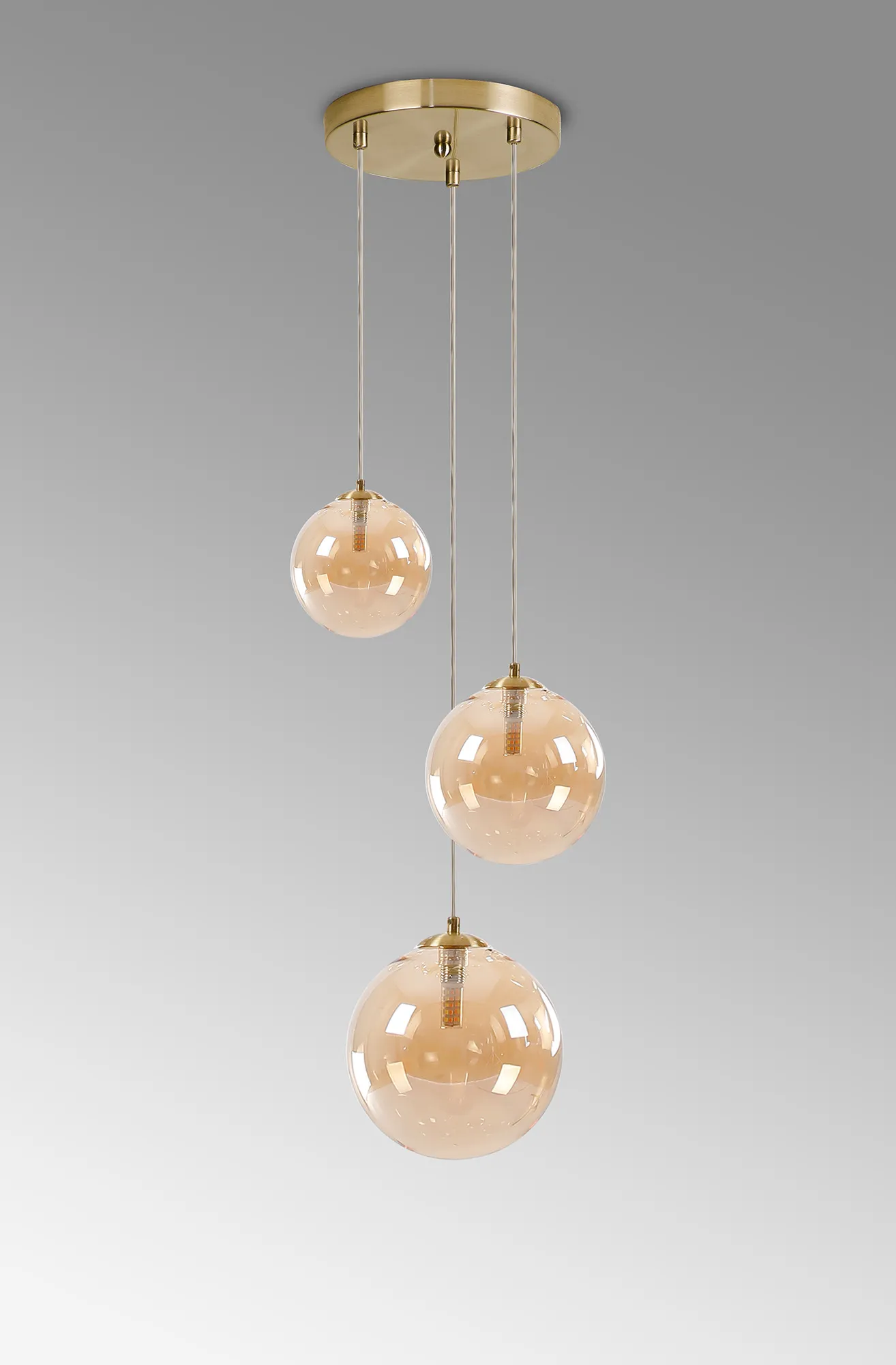 Seville 31cm Round Pendant, 3 x G9 - Image 67
