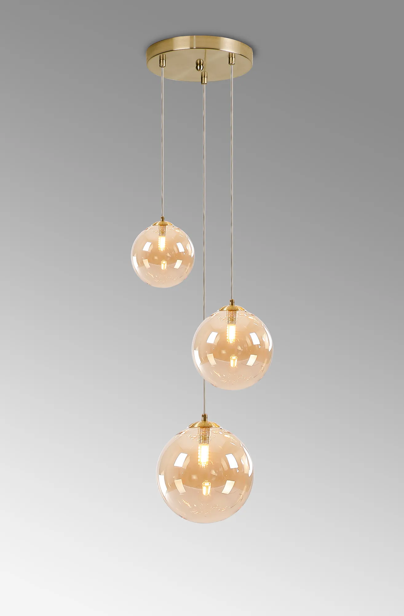 Seville 31cm Round Pendant, 3 x G9 - Image 68