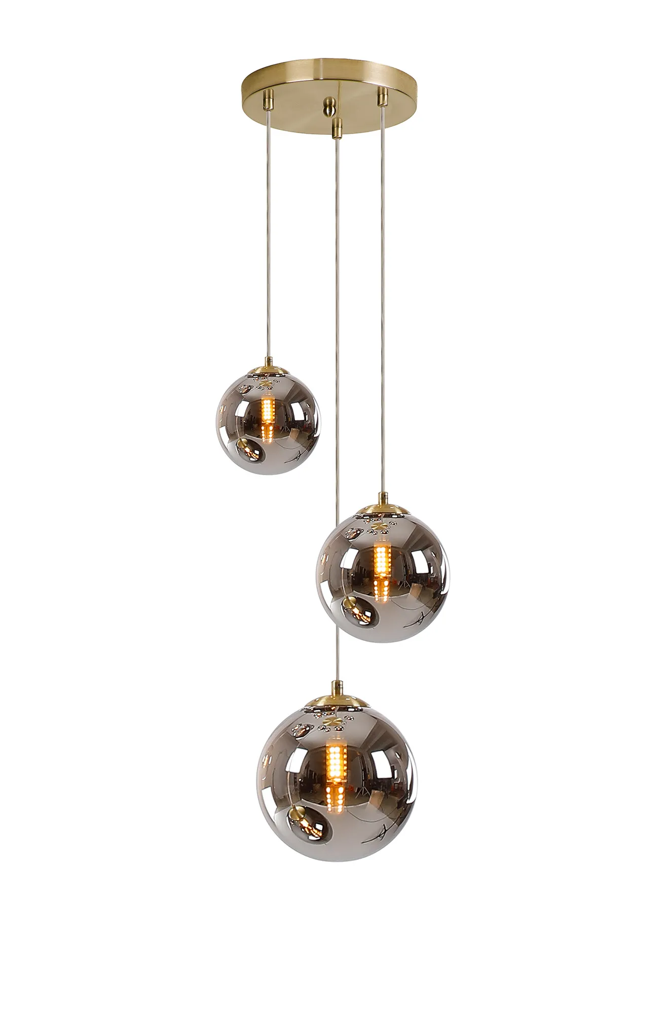 Seville 31cm Round Pendant, 3 x G9 - Image 71