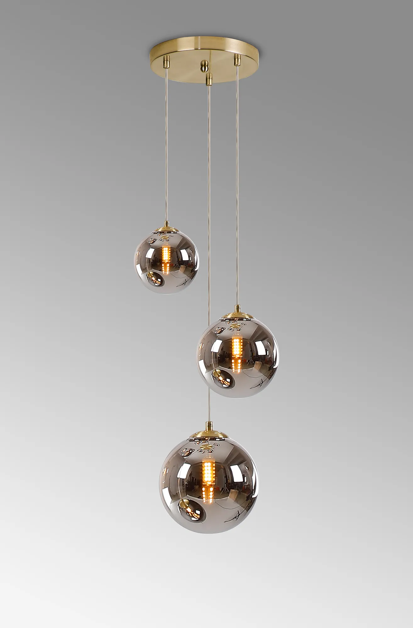 Seville 31cm Round Pendant, 3 x G9 - Image 74