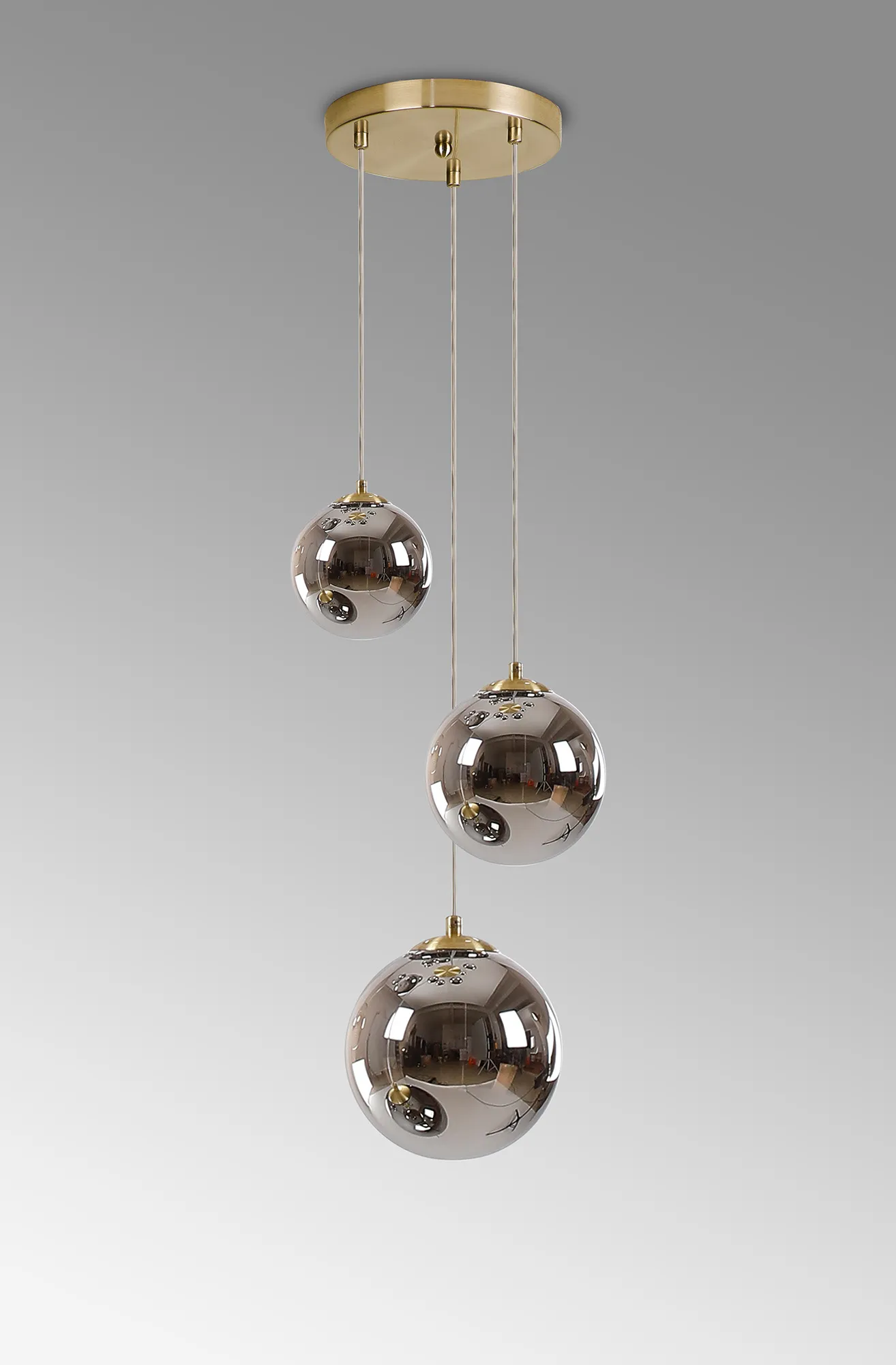 Seville 31cm Round Pendant, 3 x G9 - Image 75