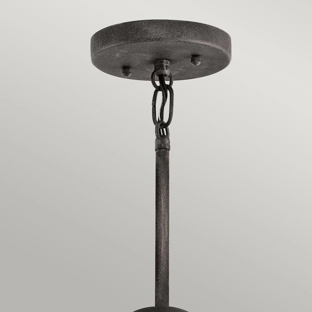 Ashland Bay 5 Light Outdoor Chandelier - Burnished Bronze/Weathered Zinc IP44 E27 - Image 8