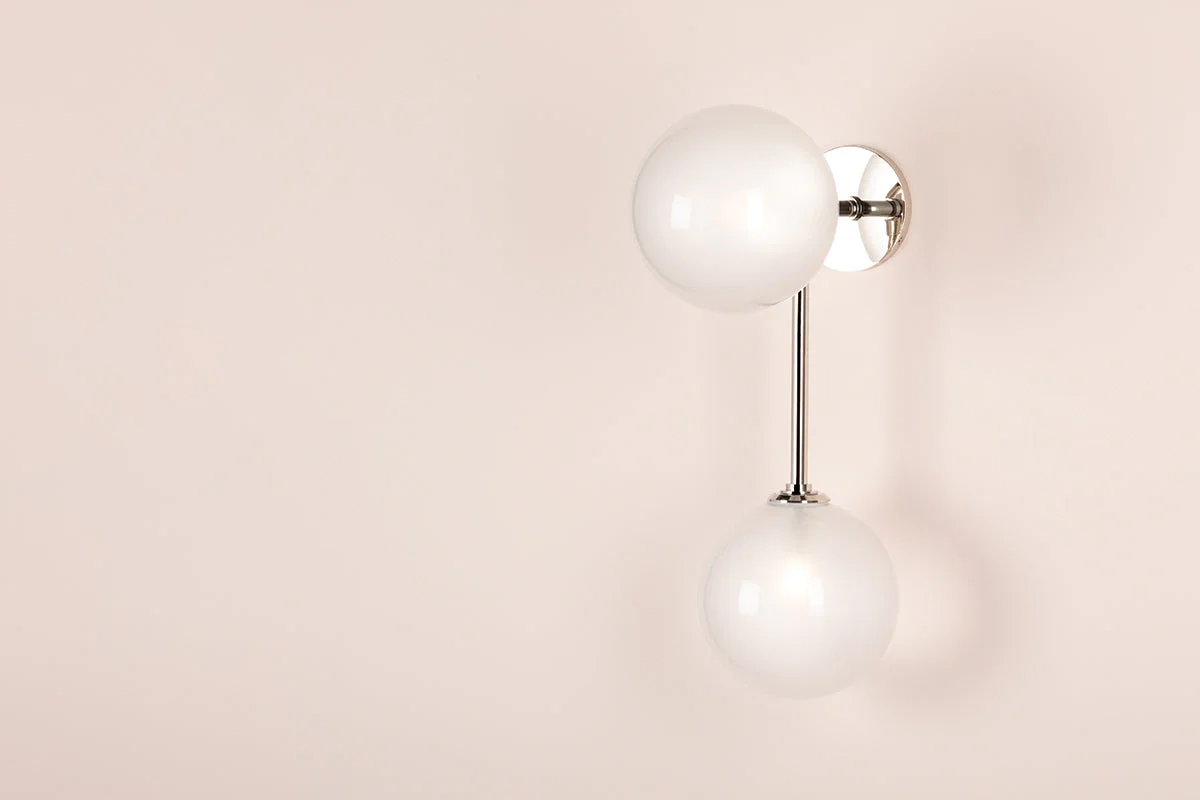 Ashleigh 1Lt Wall Sconce - Polished Nickel - Image 2