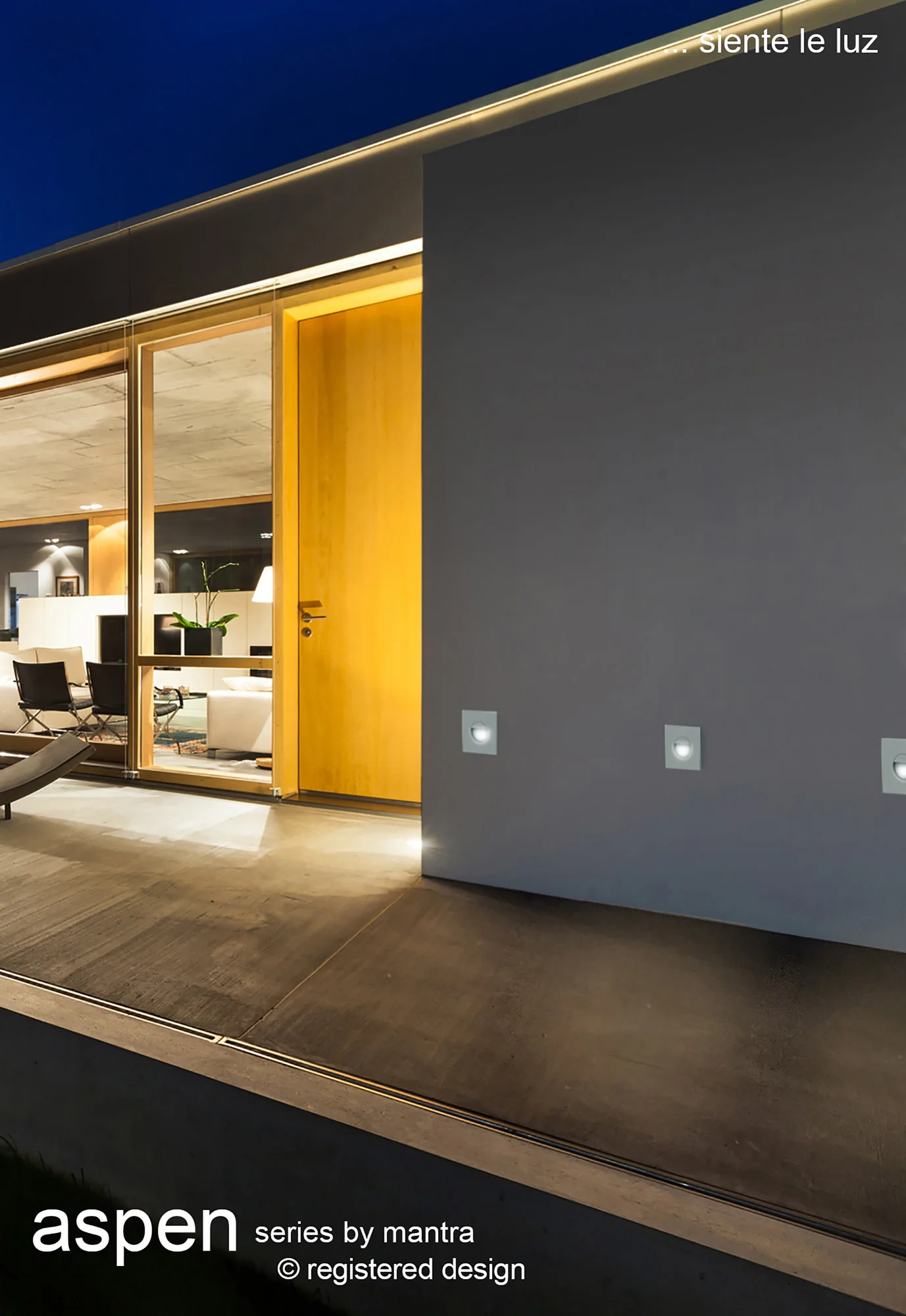 Aspen Recessed Wall Lamp- Various Finishes - Image 38