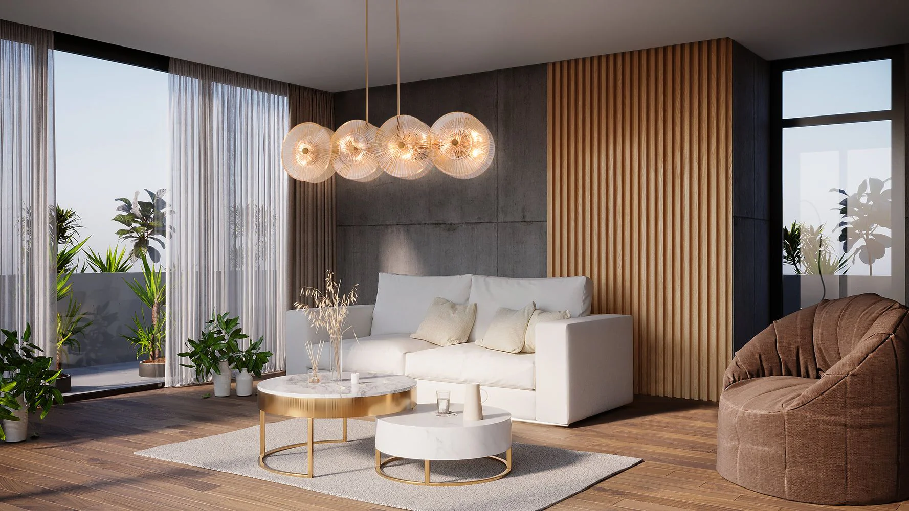 Aster 8Lt Linear Pendant - Image 3