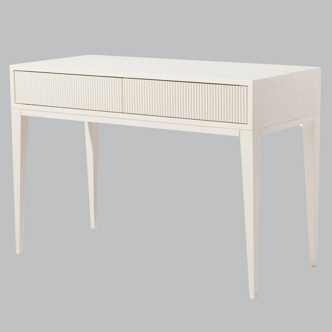 Amur Dressing Table - Ceramic Grey/White - Image 2