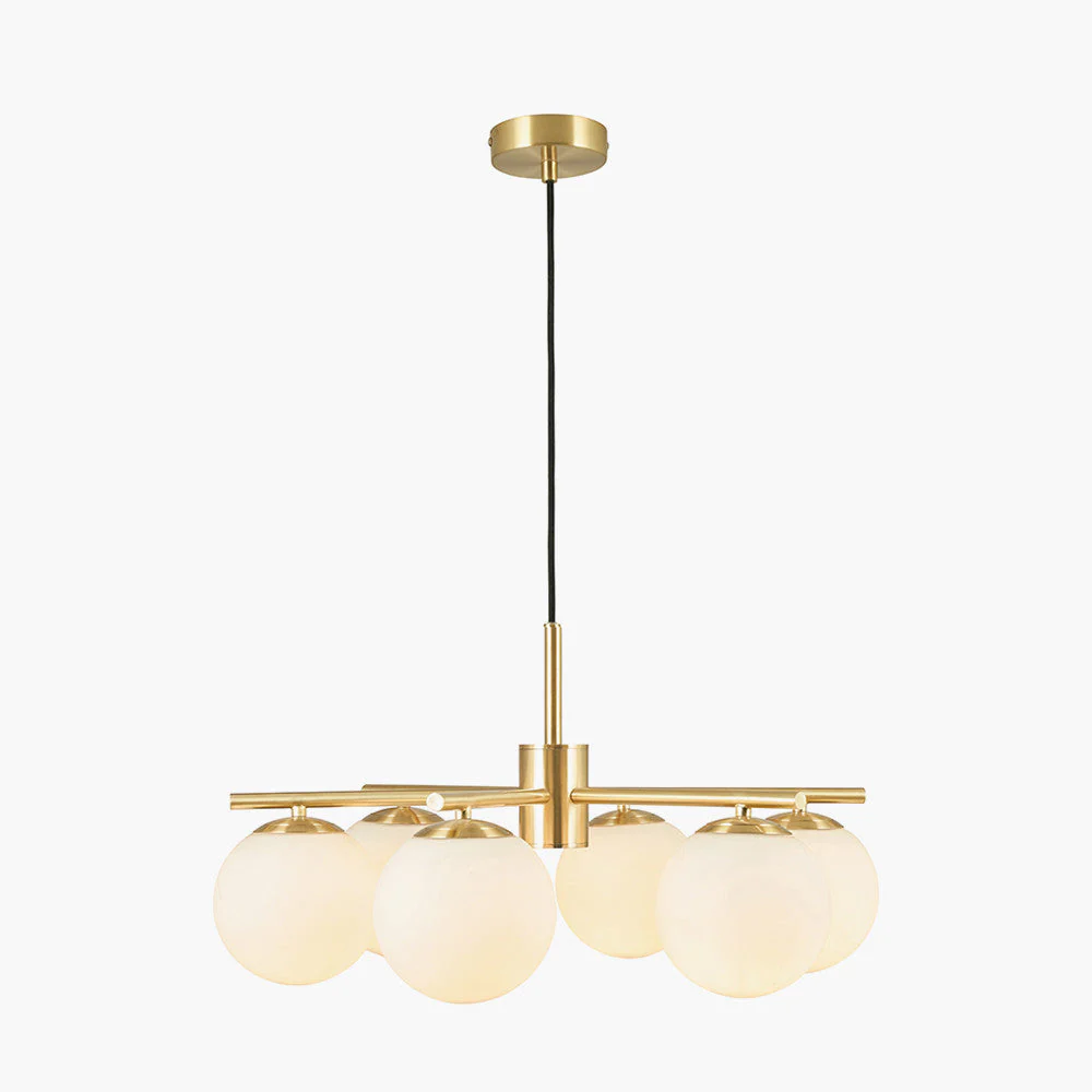 Asterope 6 White Orb and Gold Pendant - Promotional Offers - Image 2