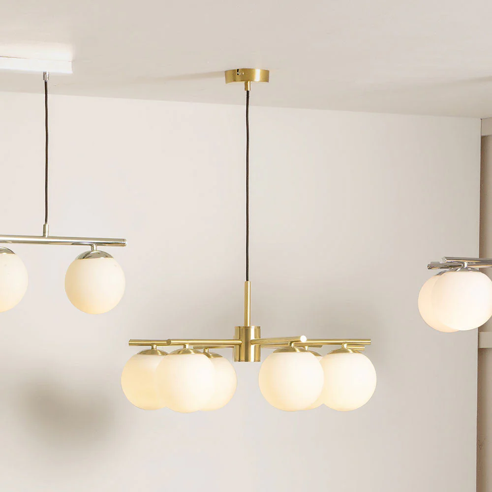 Asterope 6 White Orb and Gold Pendant - Promotional Offers - Image 5
