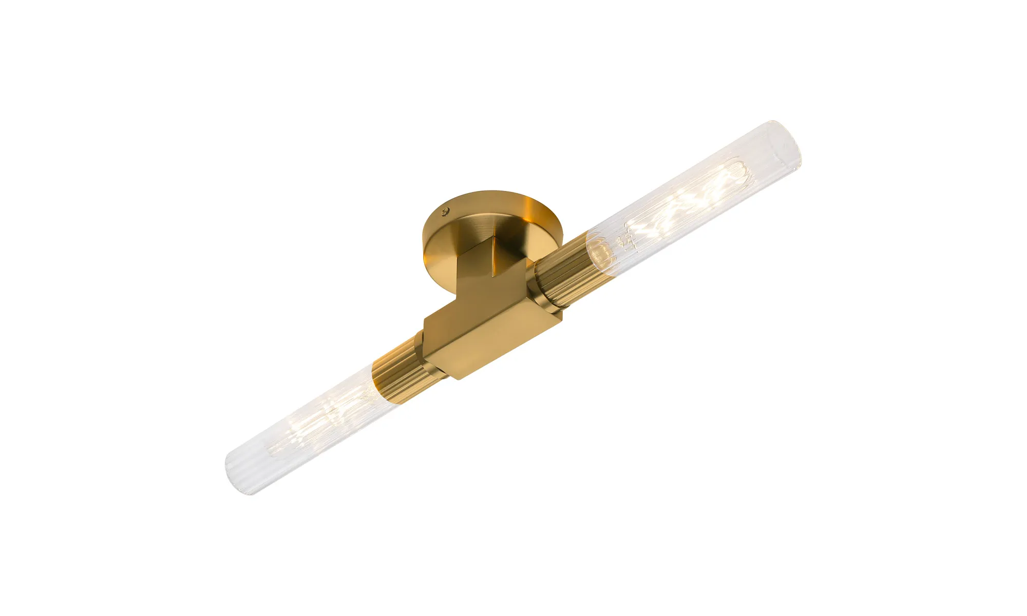 Asti 2/4 Light Ceiling, E27, IP44, Antique Brass/Satin Nickel/Satin Black Finish - Image 12