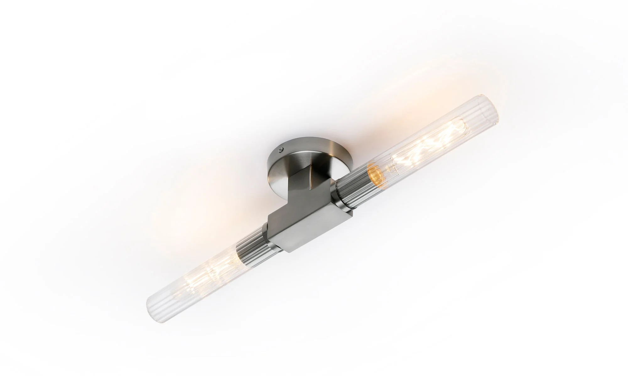 Asti 2/4 Light Ceiling, E27, IP44, Antique Brass/Satin Nickel/Satin Black Finish - Image 9