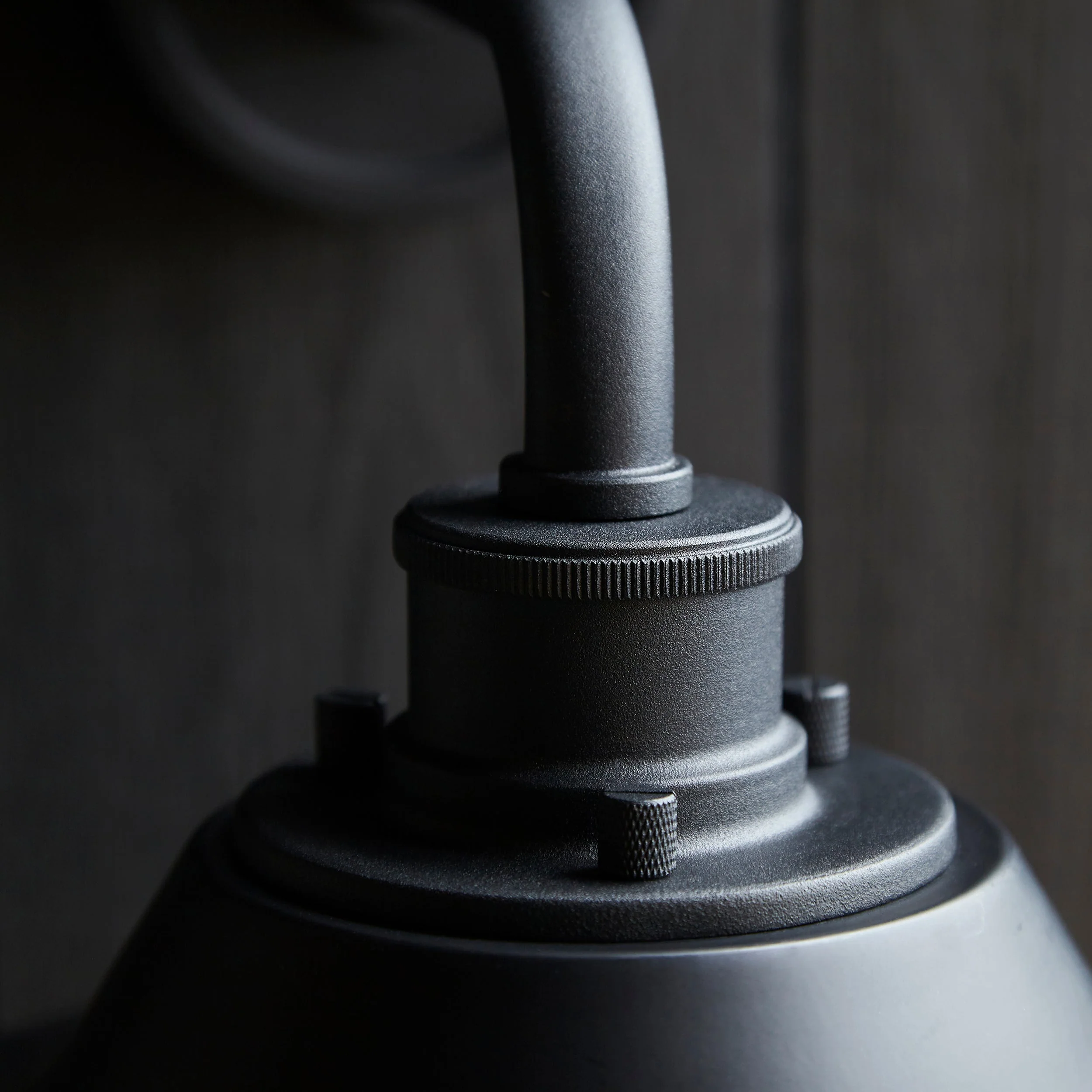 Astley Outdoor Wall Light - Matt Black - Image 9