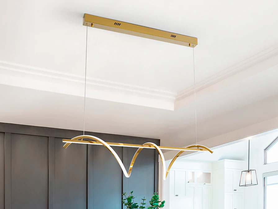 Asure Ceiling Light- Gold Finish - Image 2