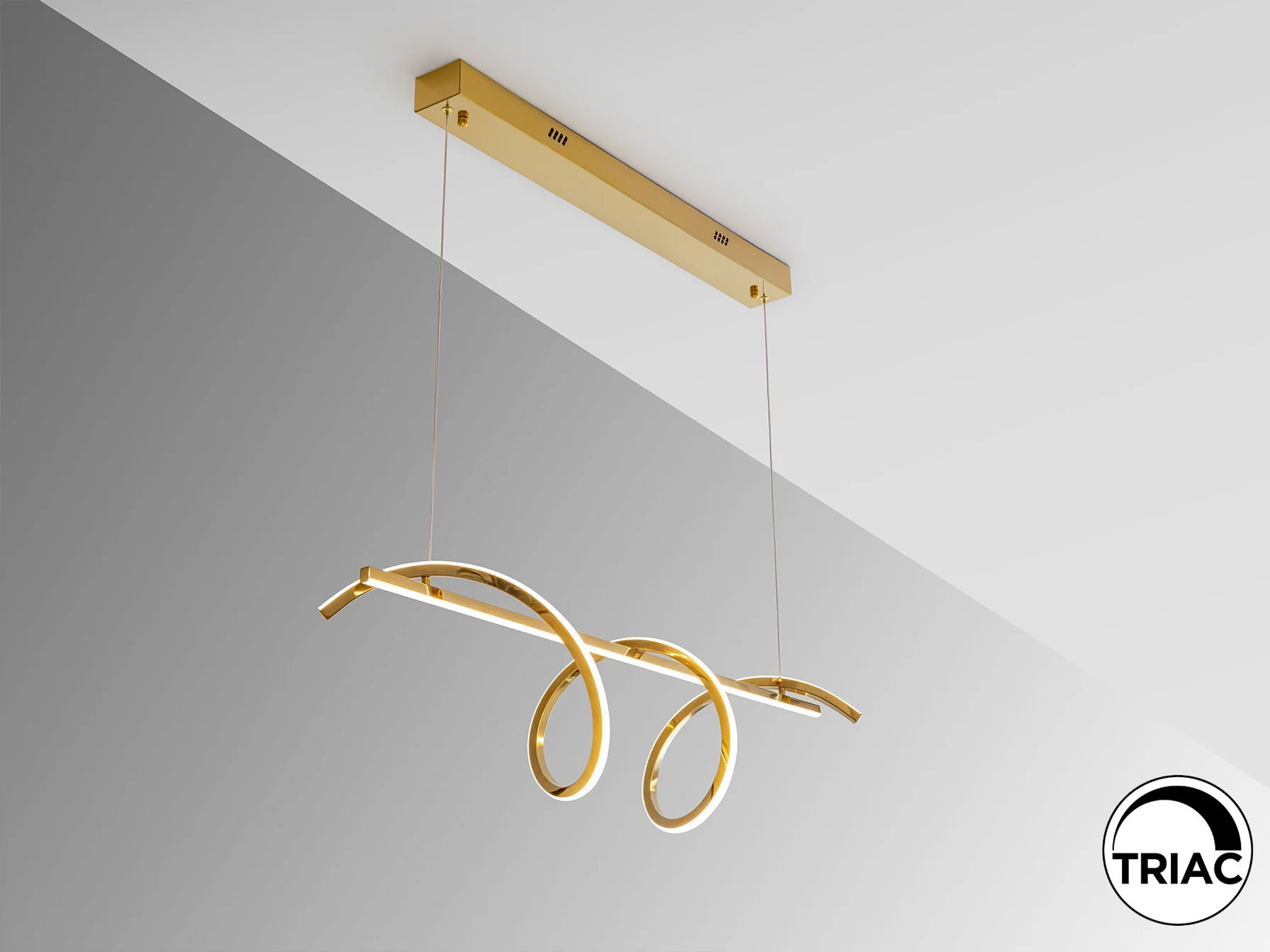 Asure Ceiling Light- Gold Finish - Image 3