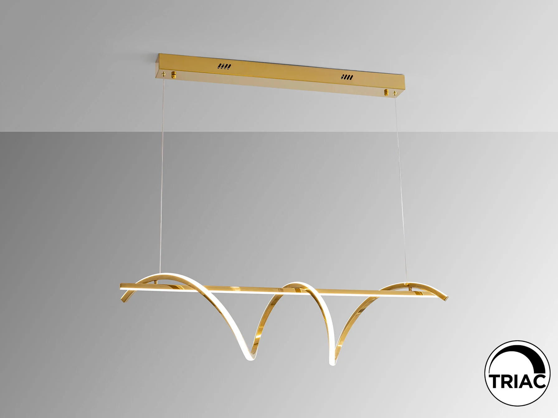 Asure Ceiling Light- Gold Finish - Image 4