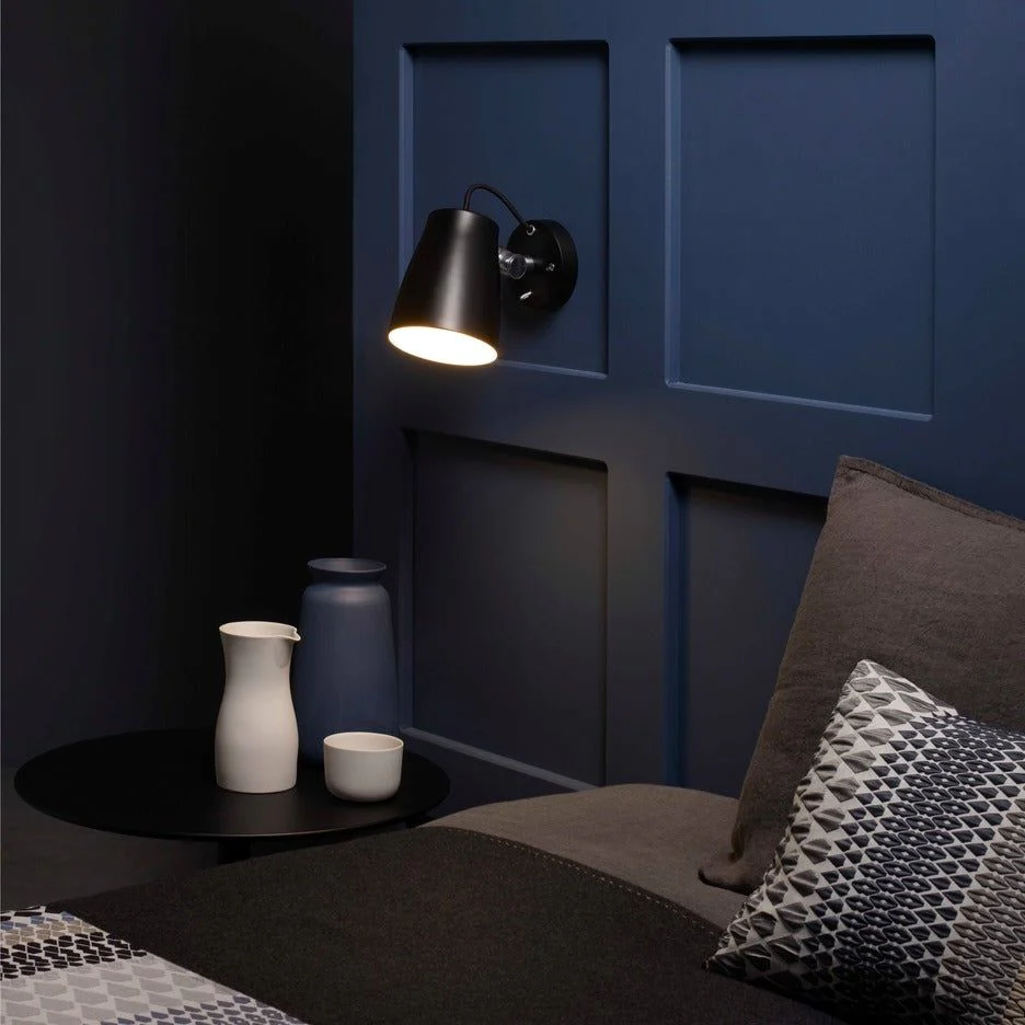 Atelier 1Lt Wall Light Matt Black- Promotional Offer - Image 3