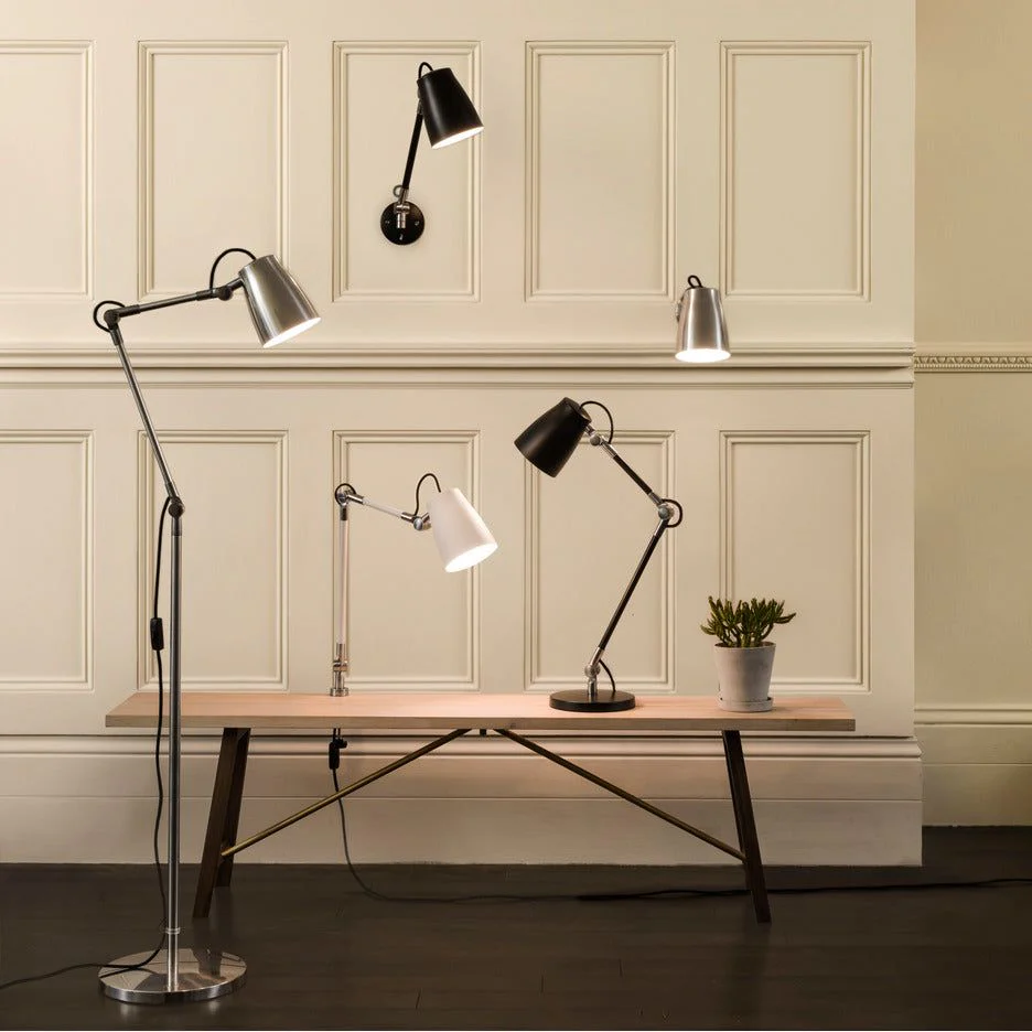 Atelier Grande Plug-in Task Light - Matt Black - Image 3