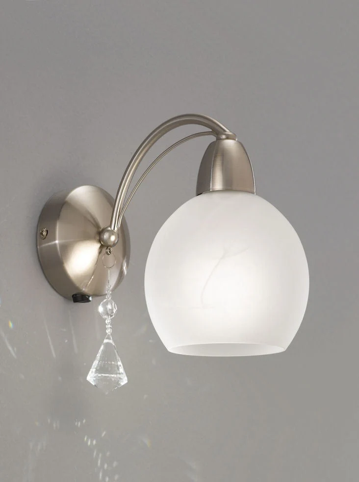 Athena 1/2Lt Wall Bracket - Satin Nickel/Bronze Finish - Image 2