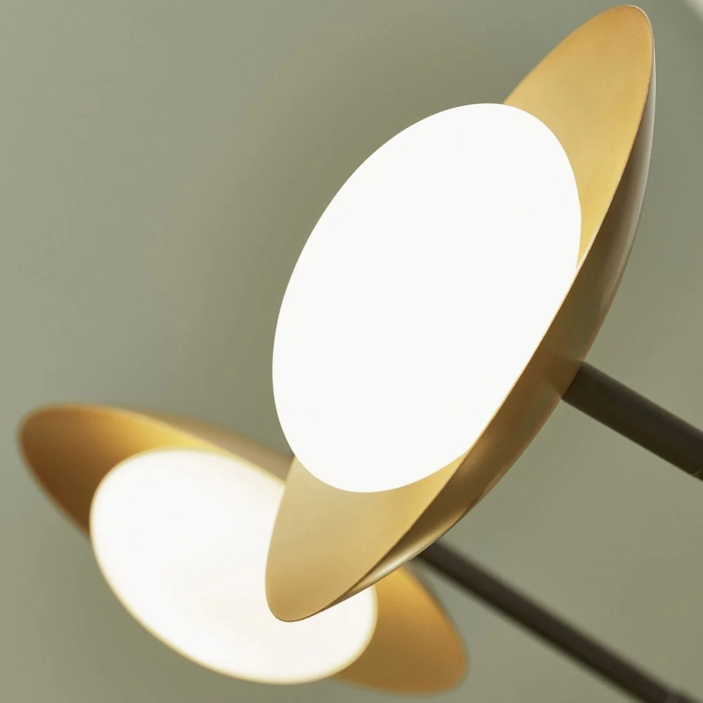 Satellite 4Lt Kitchen Island Pendant - Gold & Dark Bronze - Image 2
