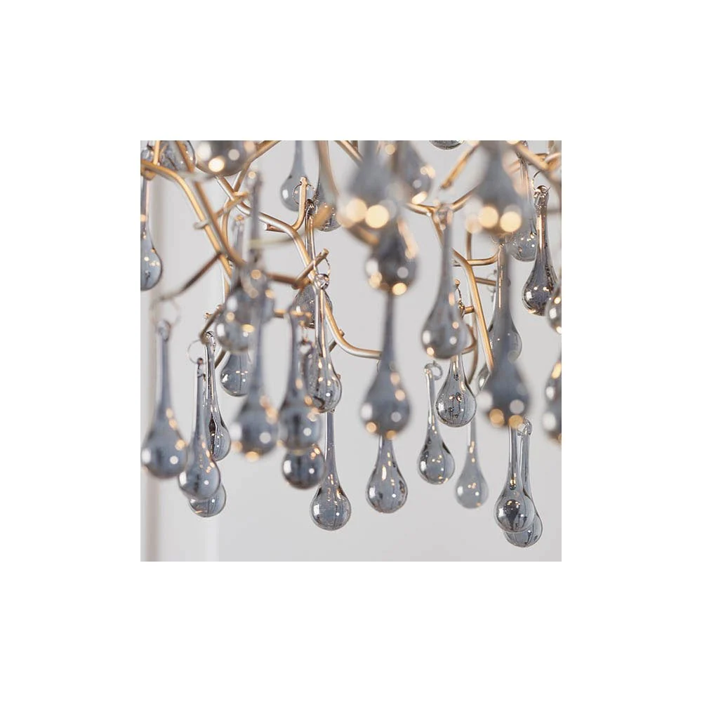 Athena 4Lt Centre Ceiling Light Aged Silver Finish - Promotional Offer - Image 5