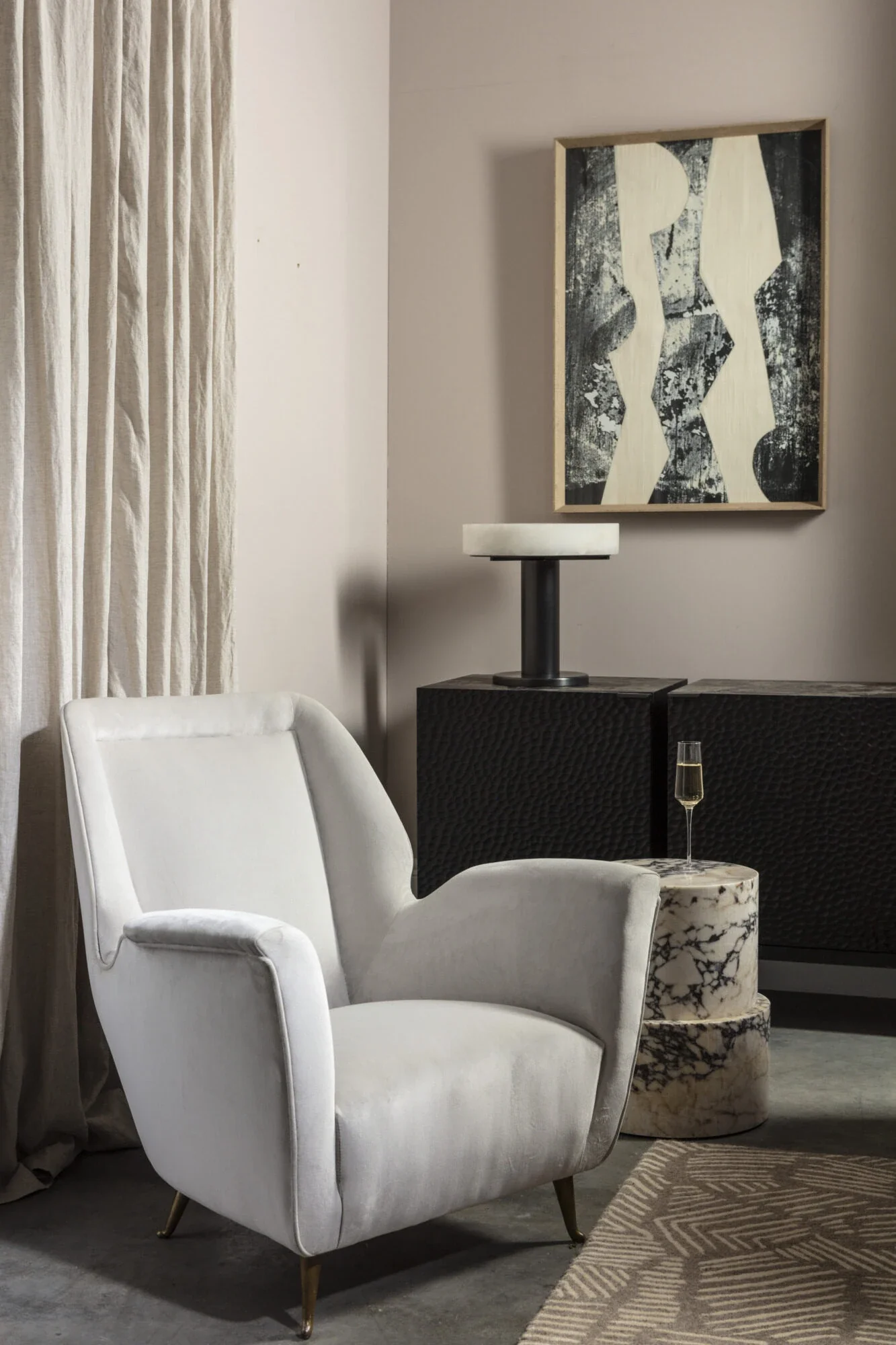 Athena Alabaster Table Lamp - Image 7