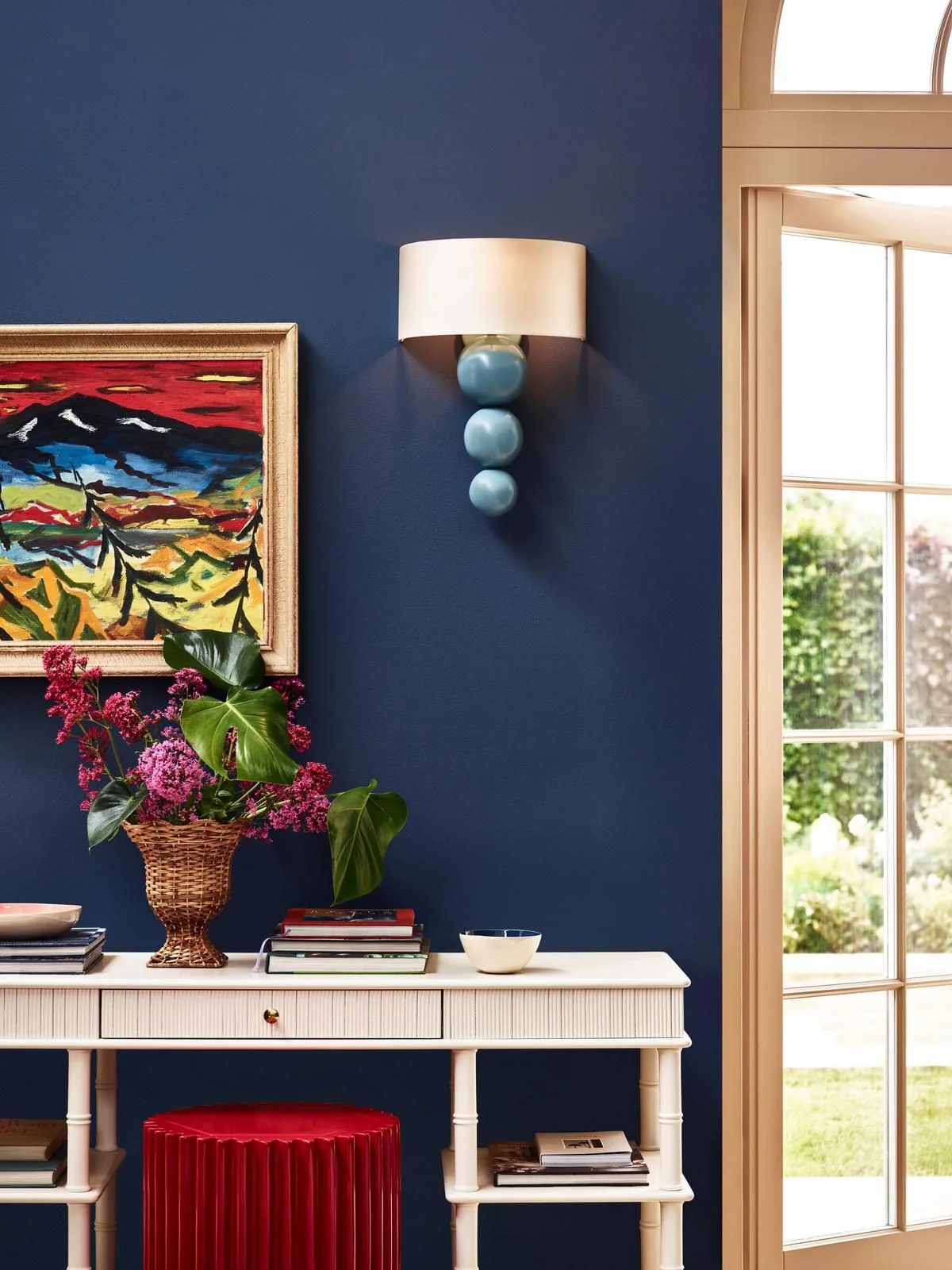 Athena Wall Light Bespoke With Bespoke Shade - Image 4