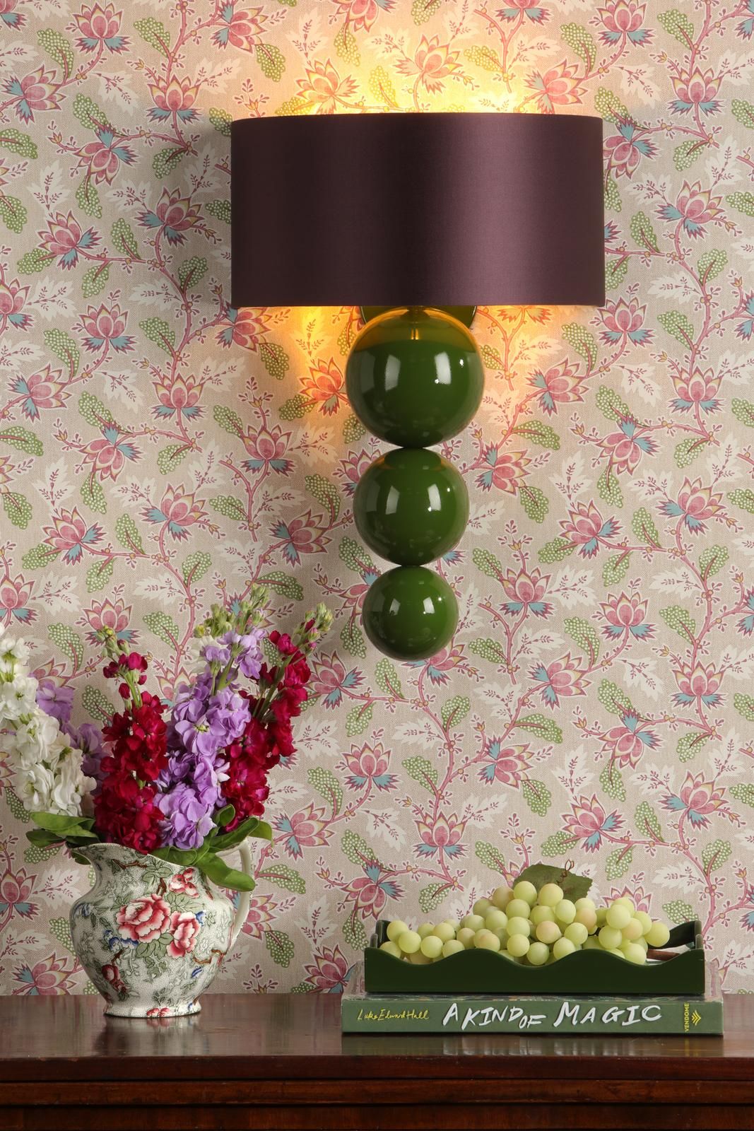 Athena Wall Light Bespoke With Bespoke Shade - Image 5