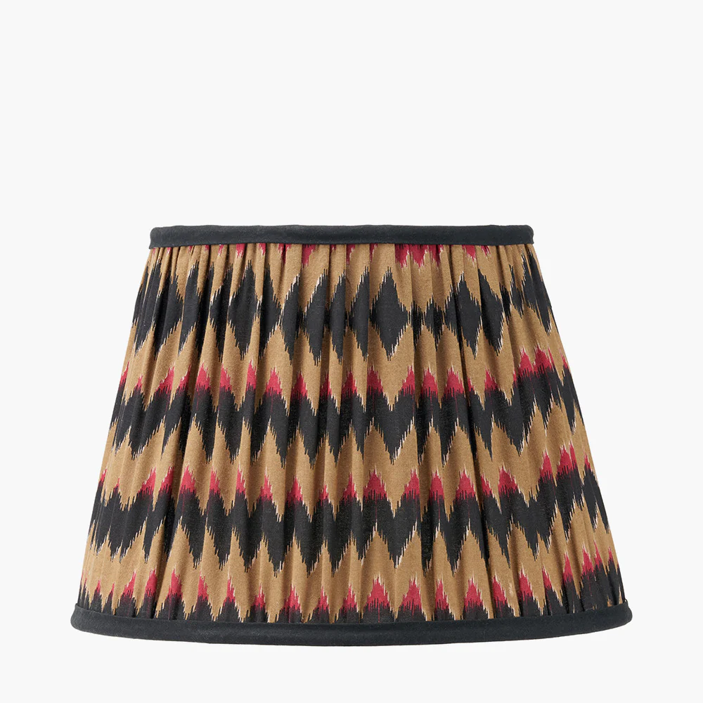 Athira Chevron Mushroom Pleat Lamp Shade - Various Sizes - Image 3