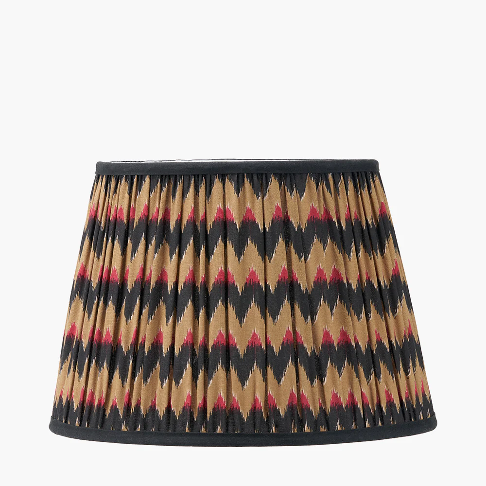 Athira Chevron Mushroom Pleat Lamp Shade - Various Sizes - Image 4