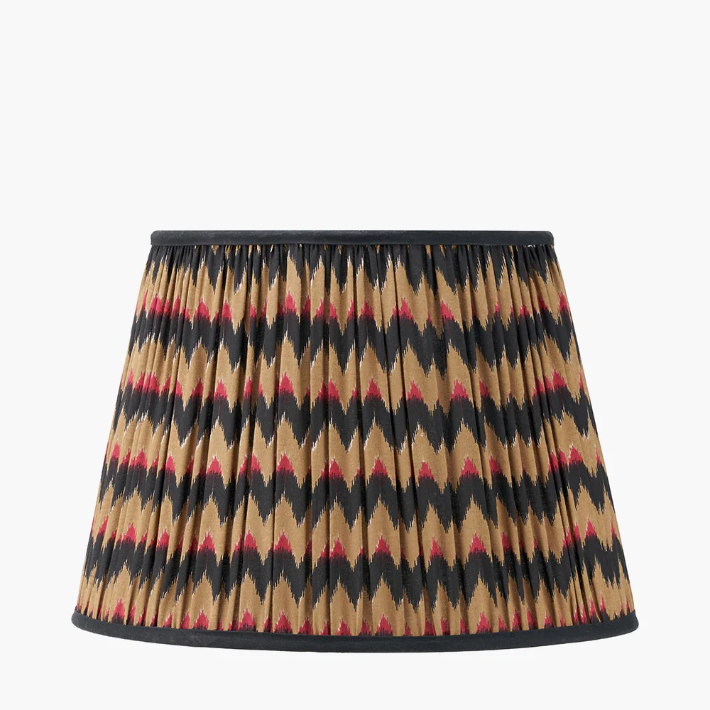 Athira Chevron Mushroom Pleat Lamp Shade - Various Sizes - Image 5