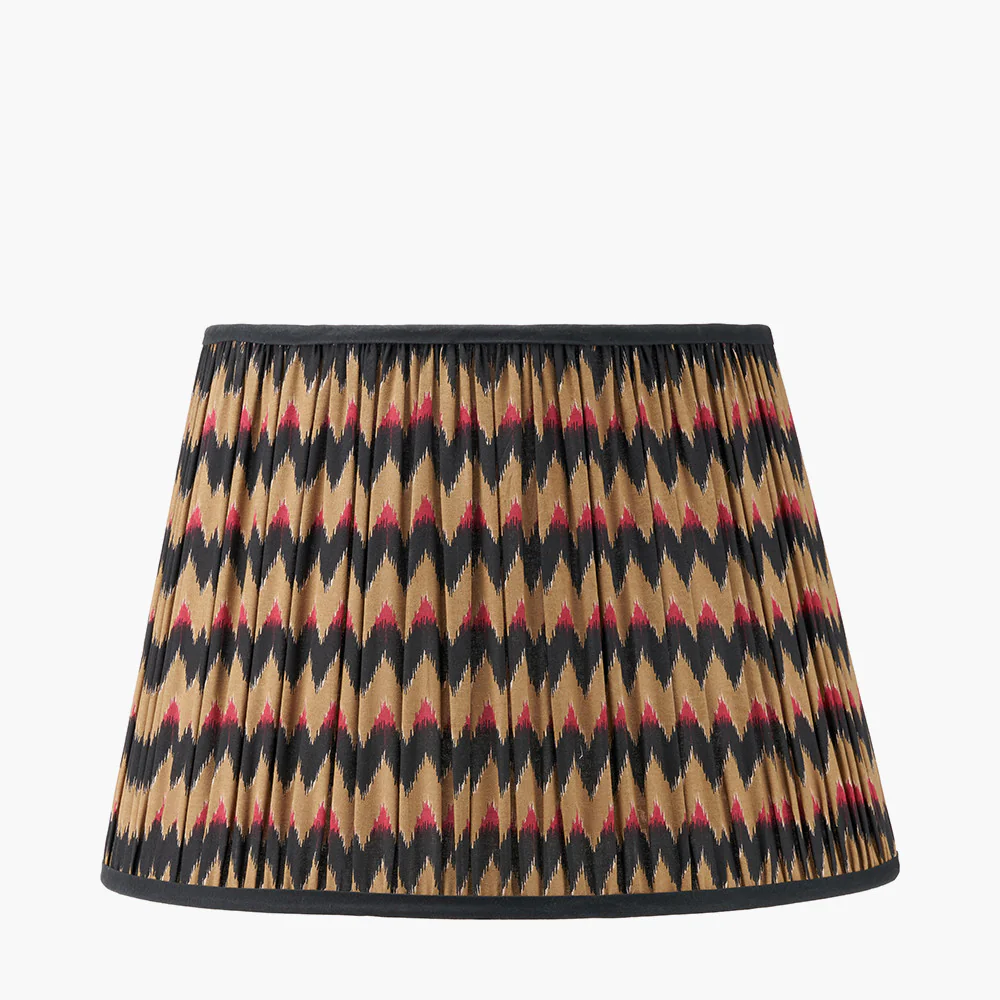 Athira Chevron Mushroom Pleat Lamp Shade - Various Sizes - Image 6