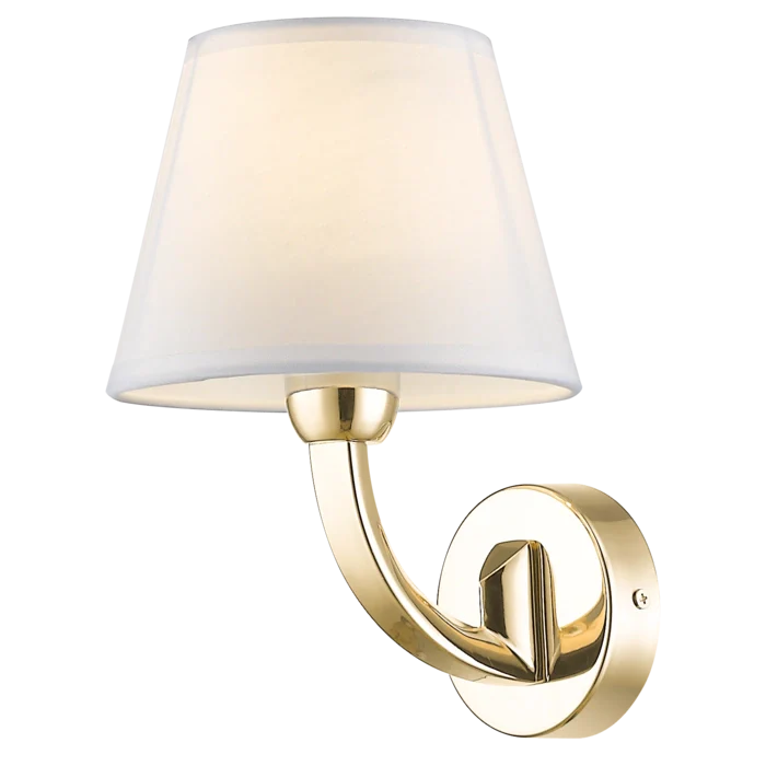 Atlanta 1Lt Wall Lamp - Nickel/Gold - Image 4