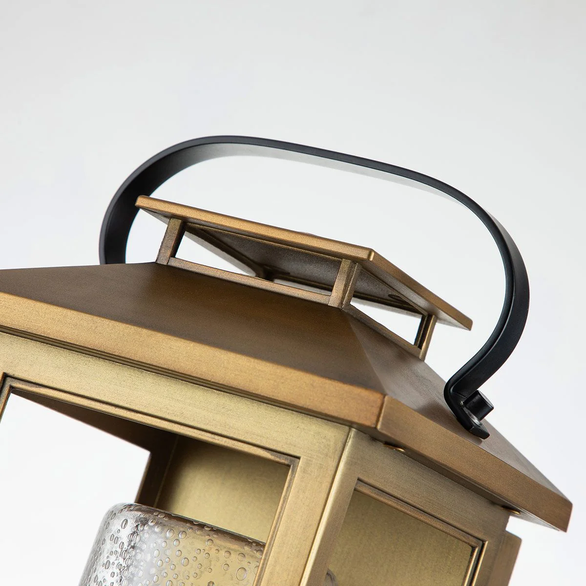 Atwater 1 Light Small/Medium/Large Wall Lantern - Black E27 IP44 - Image 14