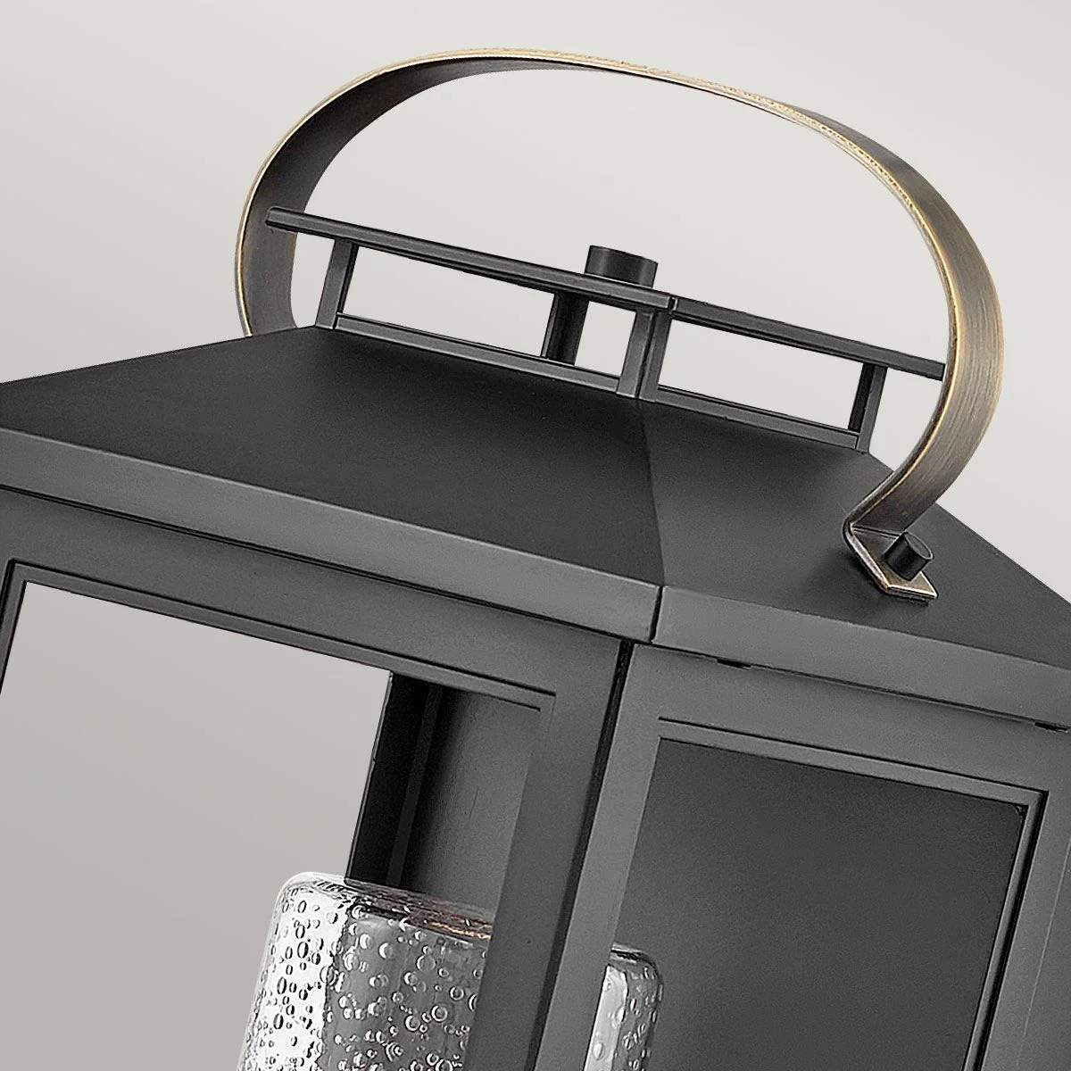 Atwater 1 Light Small/Medium/Large Wall Lantern - Black E27 IP44 - Image 16