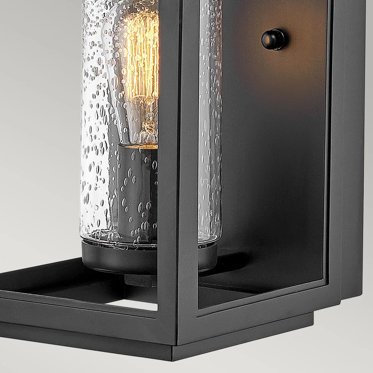Atwater 1 Light Small/Medium/Large Wall Lantern - Black E27 IP44 - Image 18